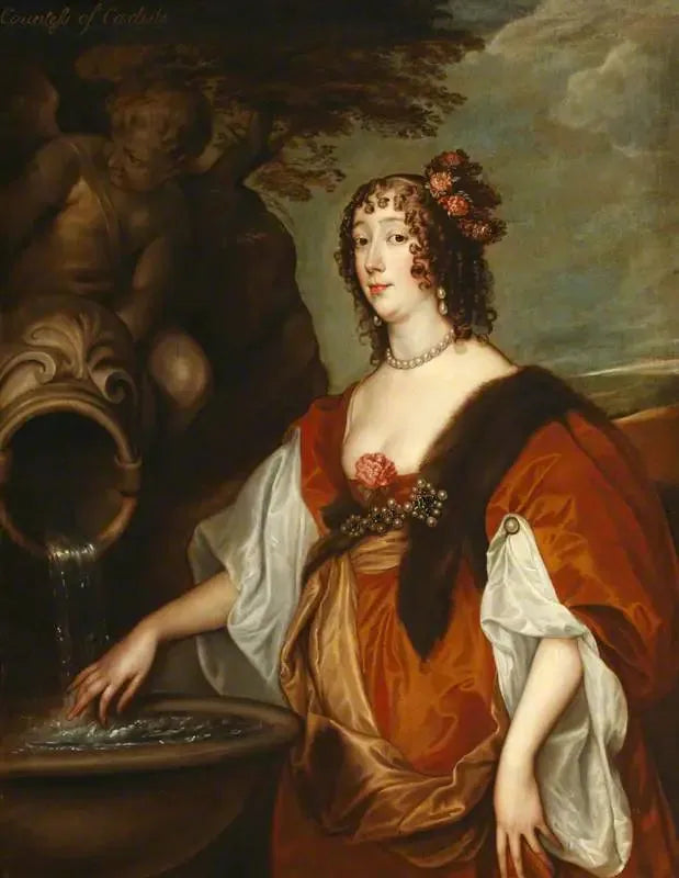 Lady Lucy Percy, Countess of Carlisle (1599 - 1660) - Antoine van Dyck