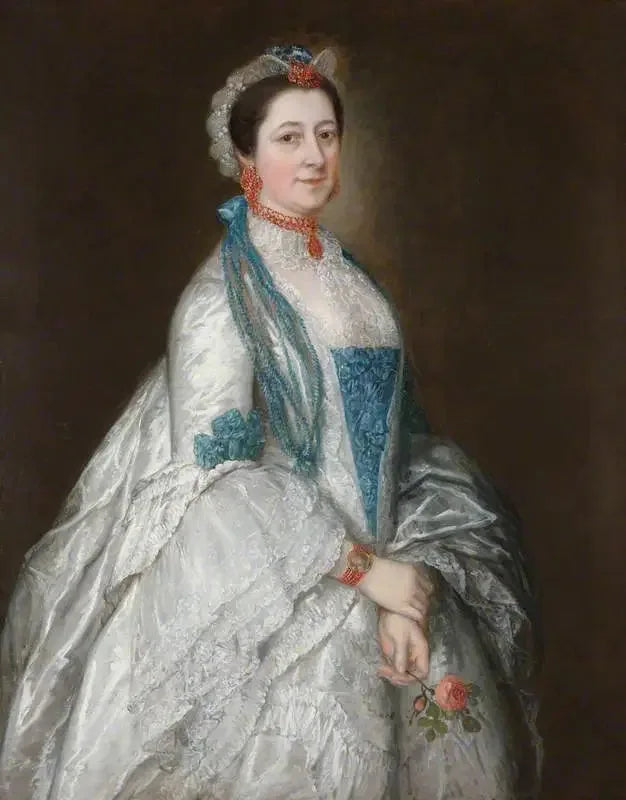 Lady Margaret Downing, wife of Sir Jacob Downing, 4th Baron - Thomas Gainsborough