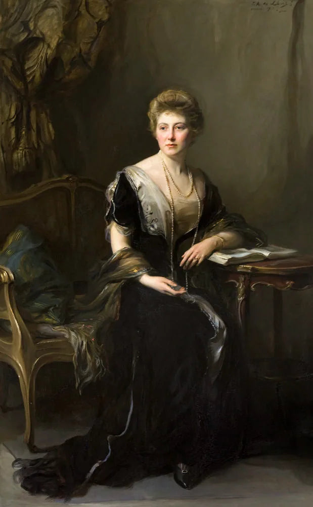 Lady Marie Louise Hamilton, daughter of William, 10th Duke of Hamilton - Philip de László