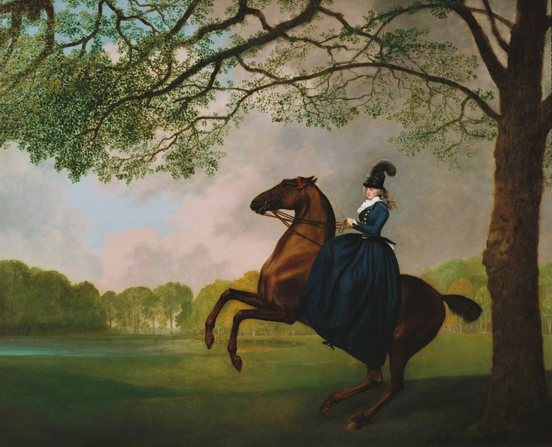 Laetitia, Lady Lade (died in 1825) - George Stubbs