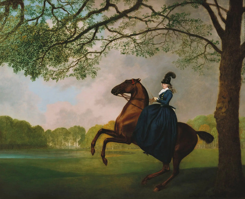 Laetitia, Lady Lade (died in 1825) - George Stubbs