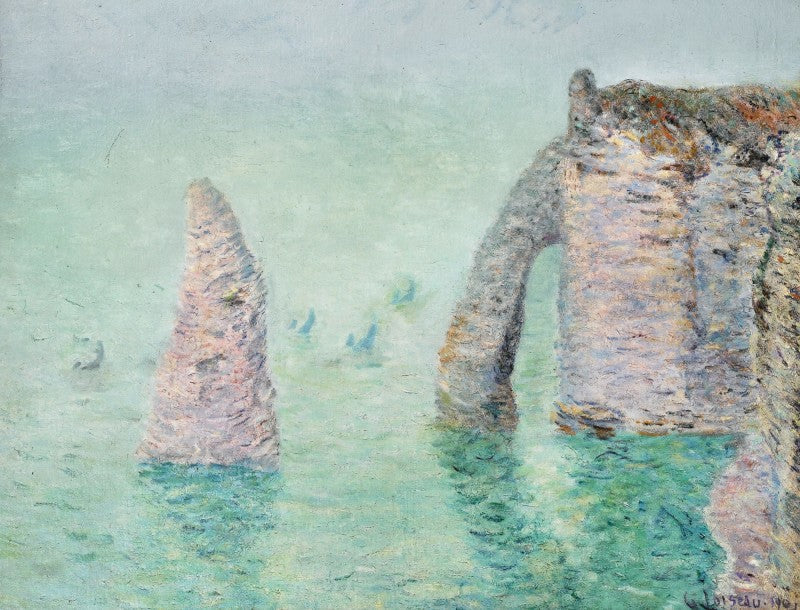 The Needle and the Lower Door (Étretat) - Gustave Loiseau