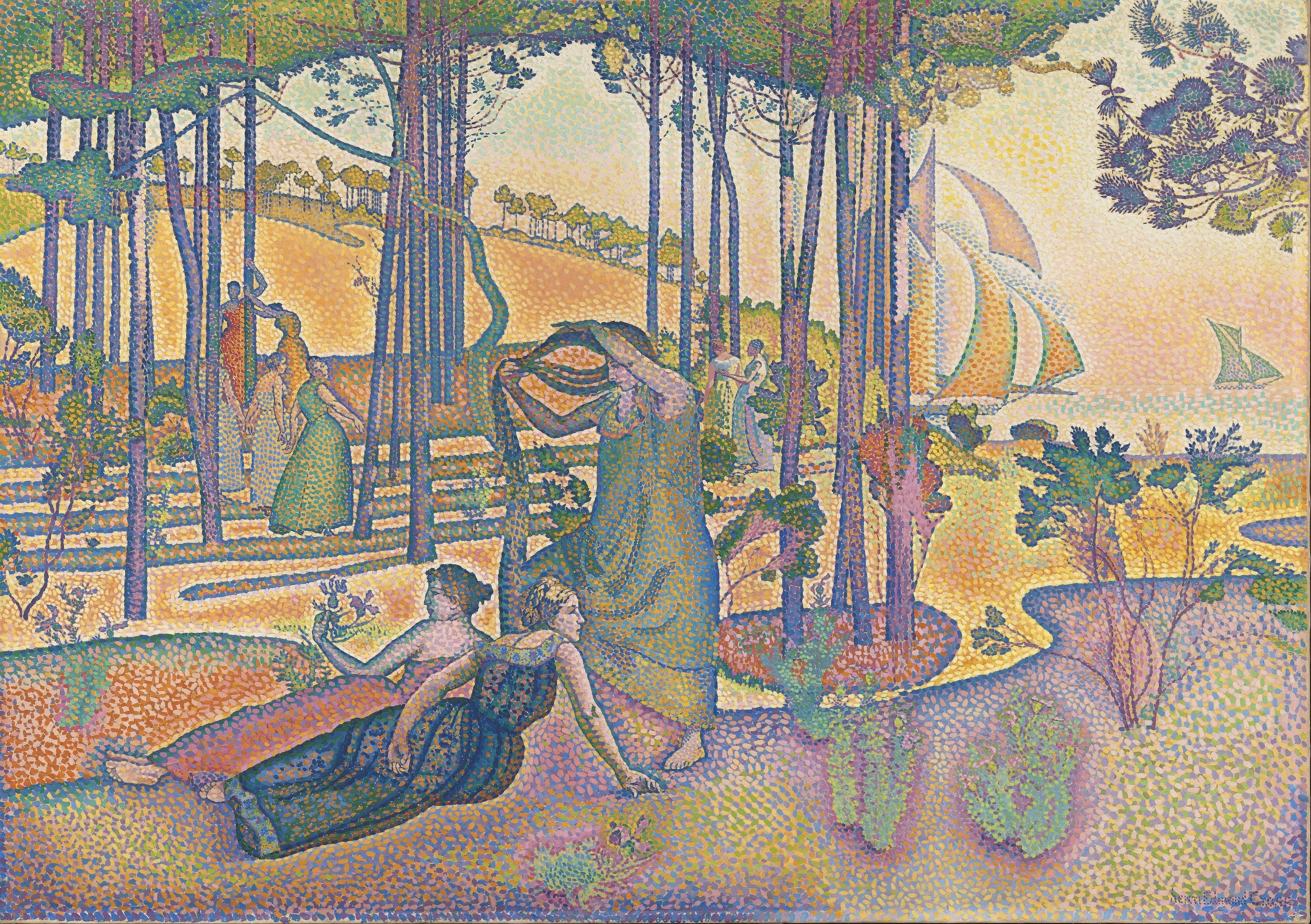 L’Air du soir - Henri-Edmond Cross - Alpha Reproduction