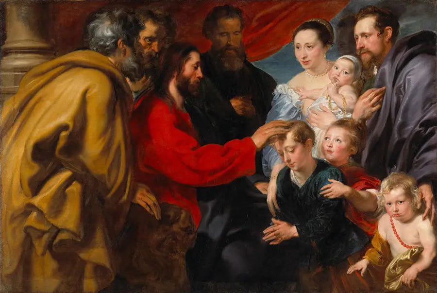 Let the children come to me - Antoine van Dyck