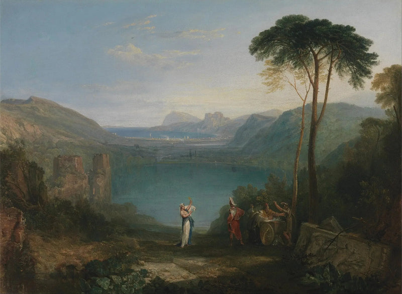Lake Avernus: Aeneas and the Cumaean Sybil - J. M. W. Turner