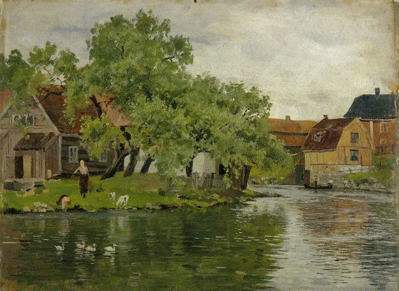 The Akerselva - Edvard Munch
