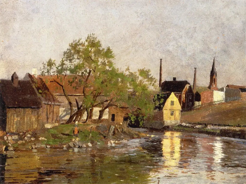 The Akerselva - Edvard Munch