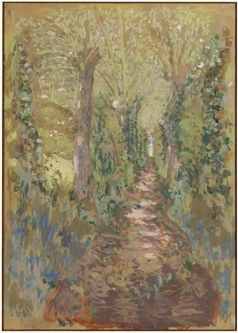 The Alley in the Woods, Amfreville - Édouard Vuillard