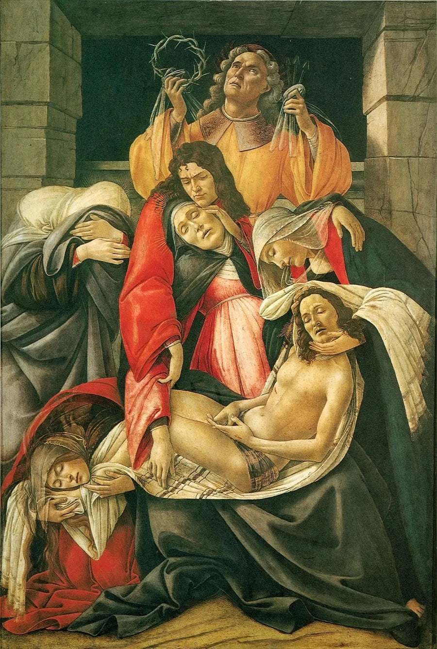The Lamentation over the Dead Christ - Sandro Botticelli