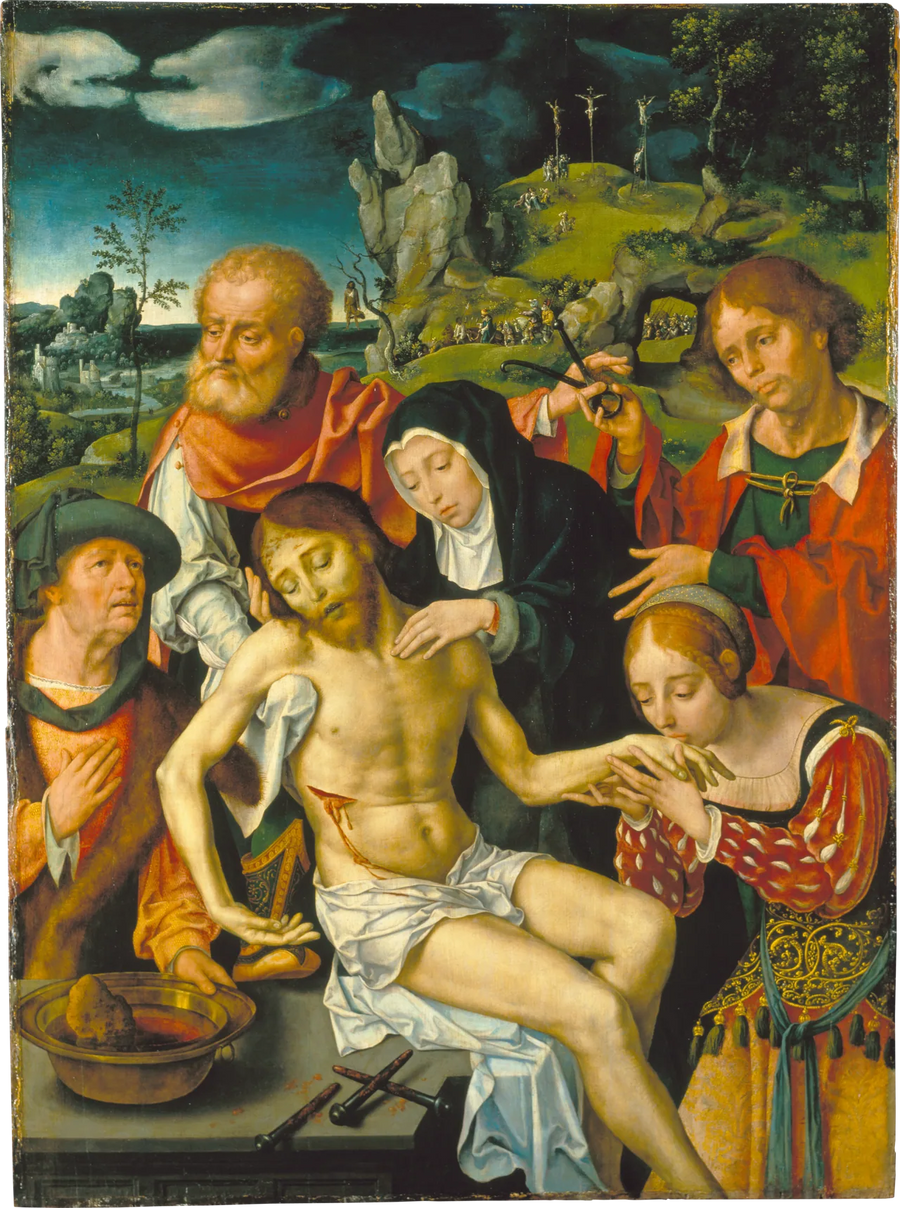 Lamentation of Christ - Joos van Cleve