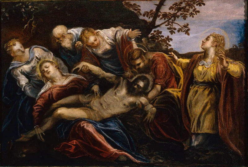 Lamentation on the Dead Christ - Jacopo Tintoretto