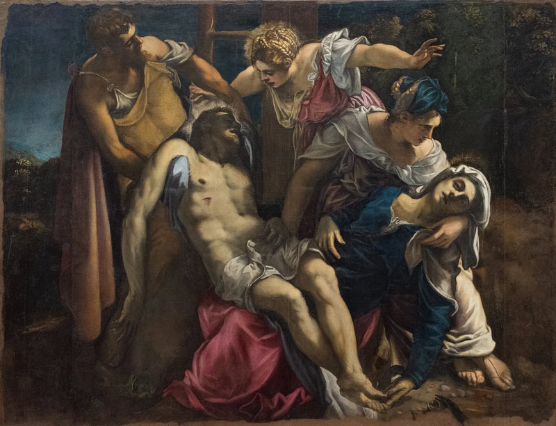 Lamentation on the Dead Christ - Jacopo Tintoretto