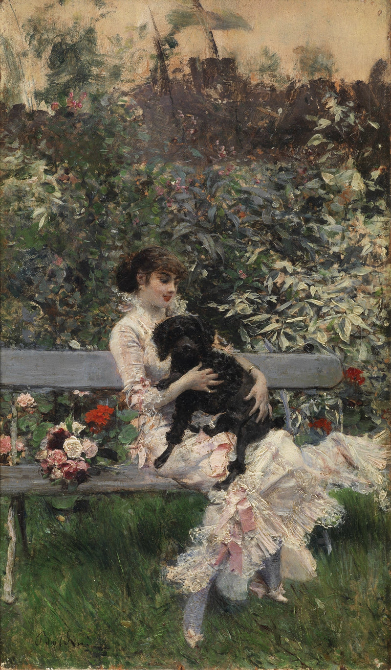 The Faithful Friend - Giovanni Boldini