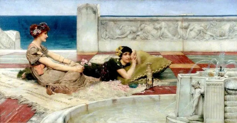 Love in Idleness - Lawrence Alma-Tadema