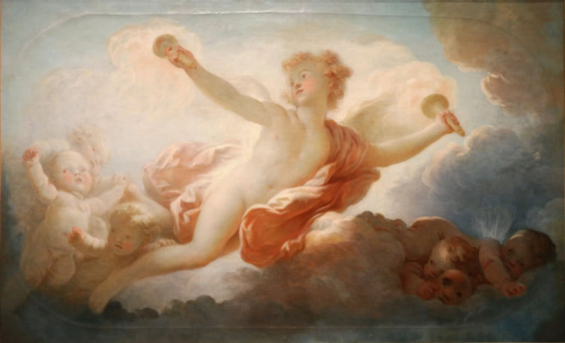 Love Embraces the Universe - Jean-Honoré Fragonard