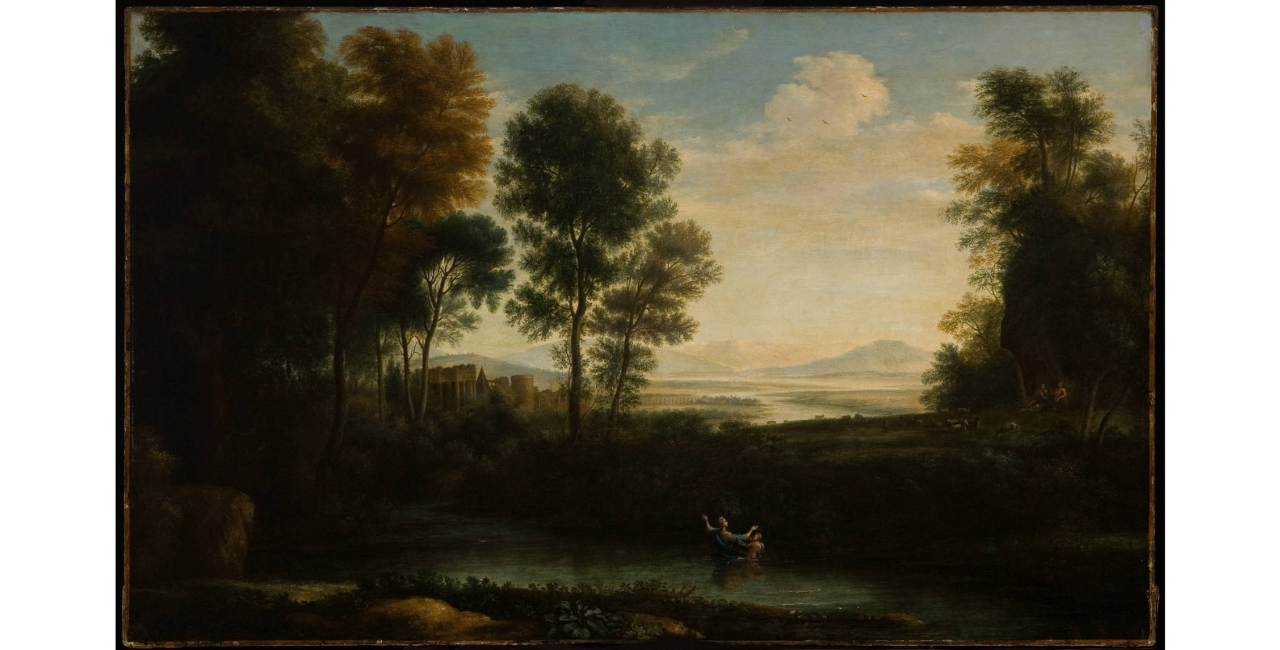 Love and Psyche - Claude Lorrain