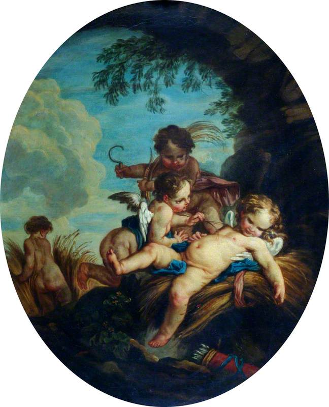 The Love Reaper (Cupid the Reaper) - François Boucher