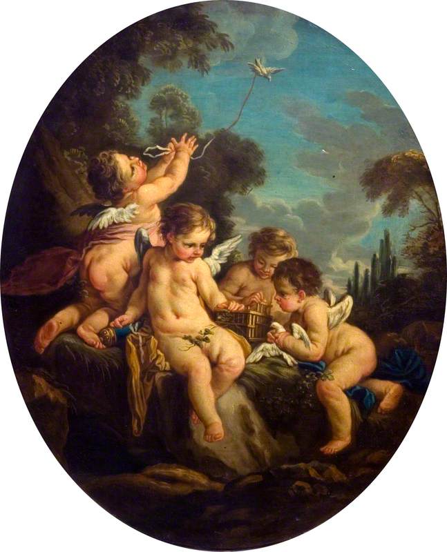 The Love Birdcatcher - François Boucher