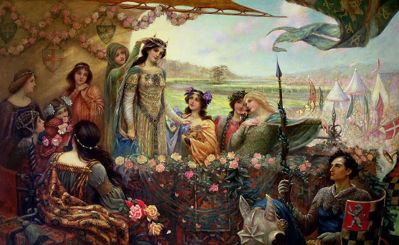 Lancelot and Guinevere - Herbert Draper