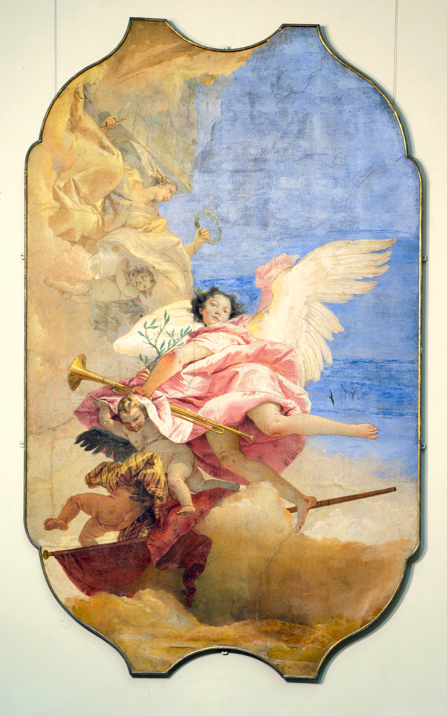 The Angel of Fame - Giovanni Battista Tiepolo