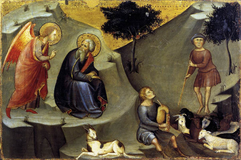 L’Annonciation à Joachim - Bartolo di Fredi - Alpha Reproduction