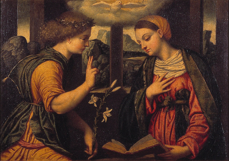 The Annunciation - Alessandro Bonvicino
