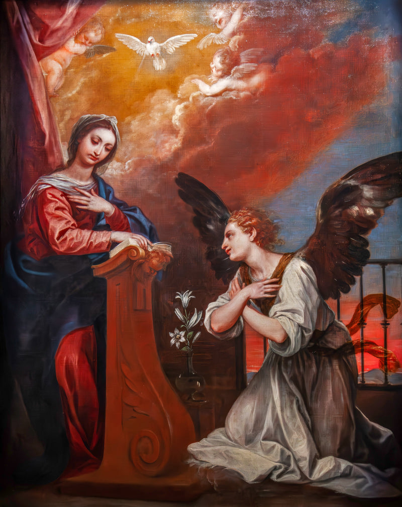 The Annunciation - Alonso Cano