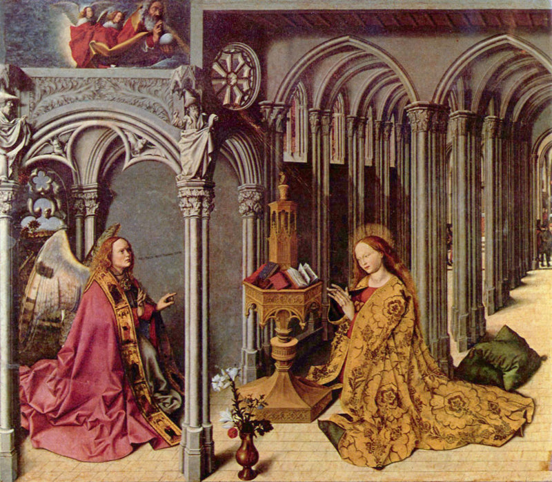 The Annunciation - Barthelemy d'Eyck