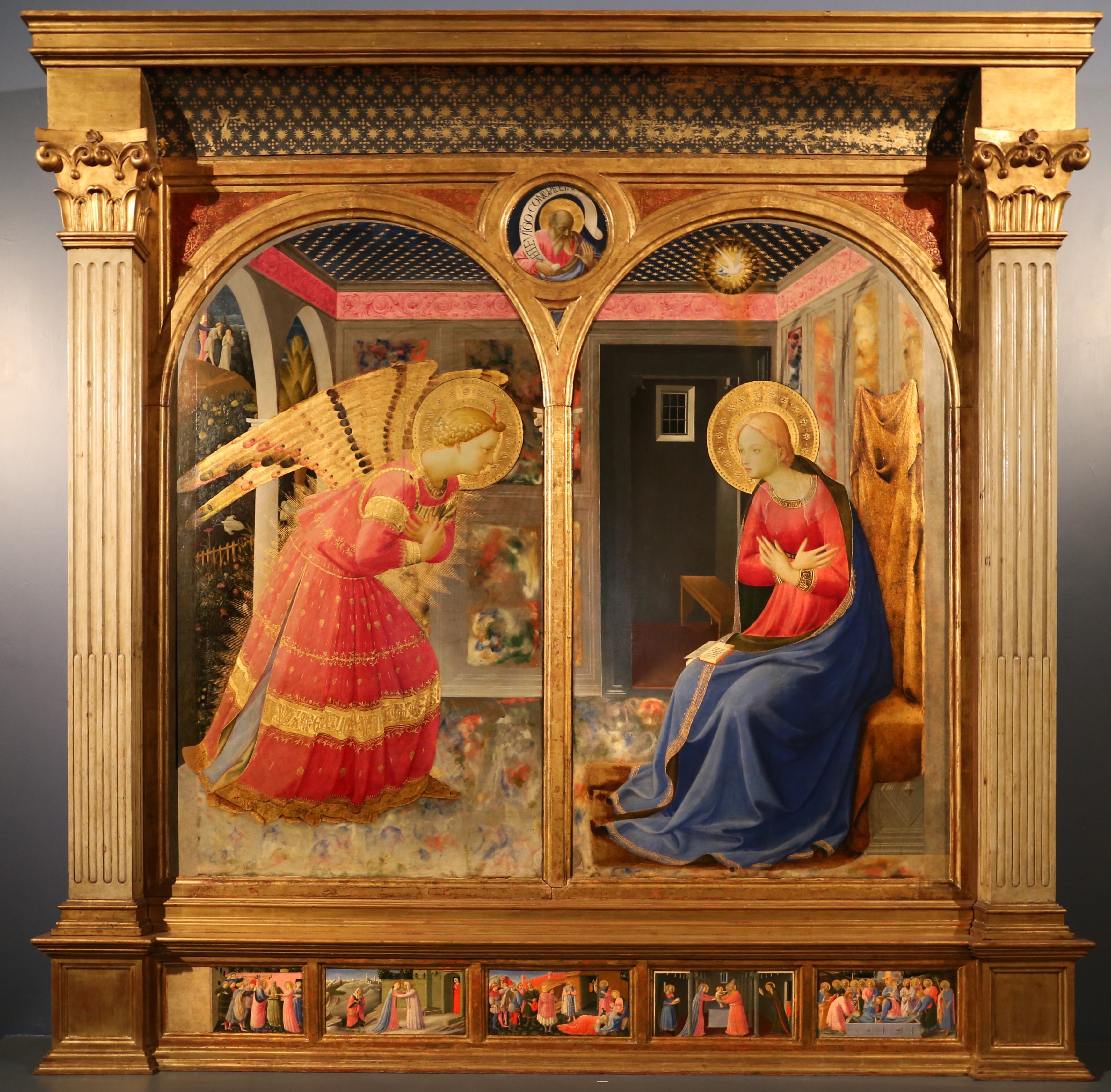 The Annunciation of San Giovanni Valdarno - Fra Angelico