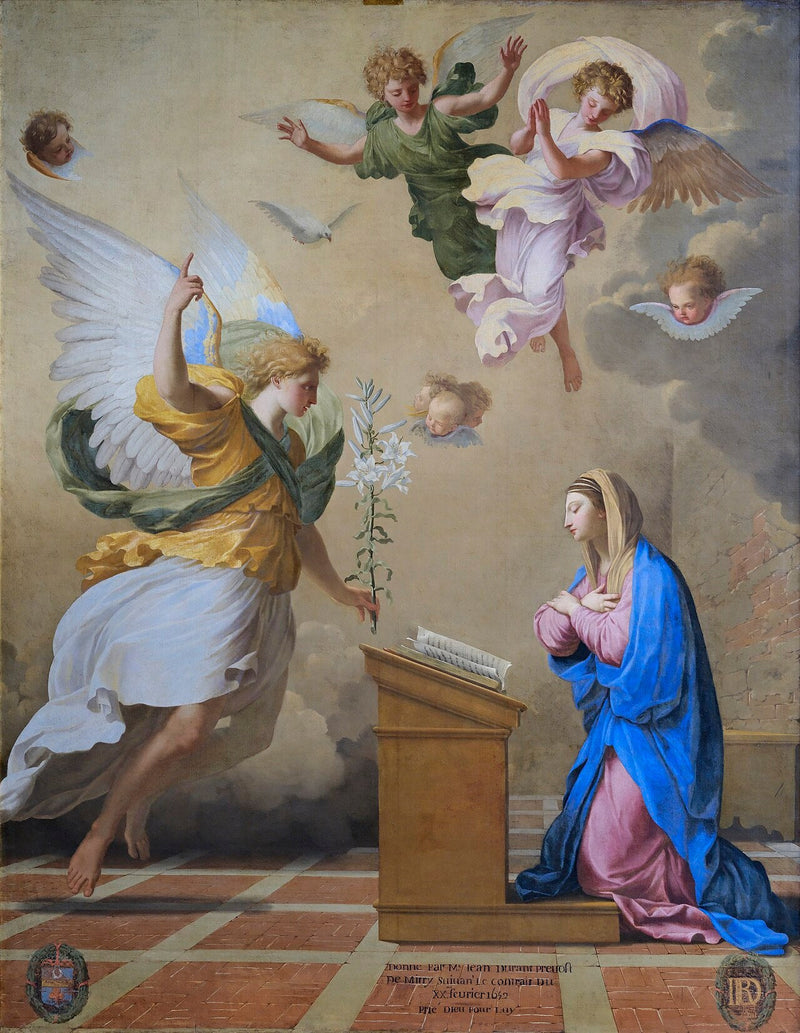 The Annunciation - Eustache Le Sueur