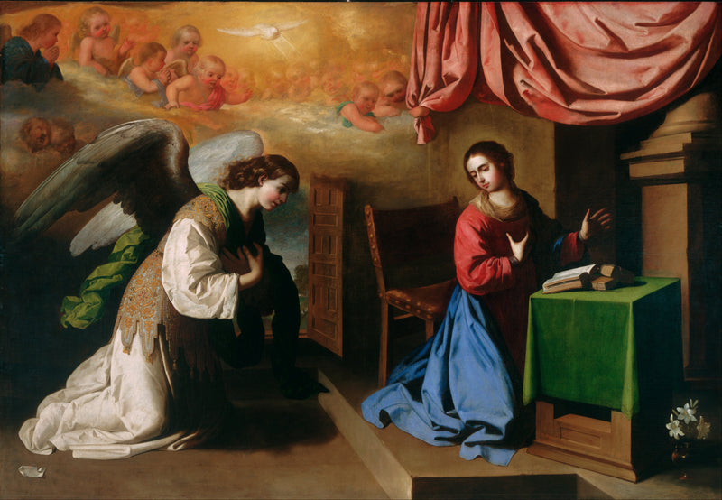 The Annunciation - Francisco de Zurbarán