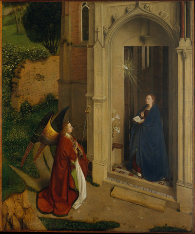 L’Annonciation Friedsam - Petrus Christus - Alpha Reproduction