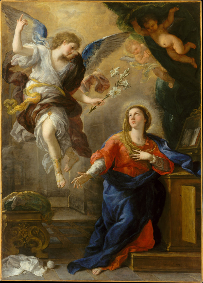 The Annunciation - Luca Giordano