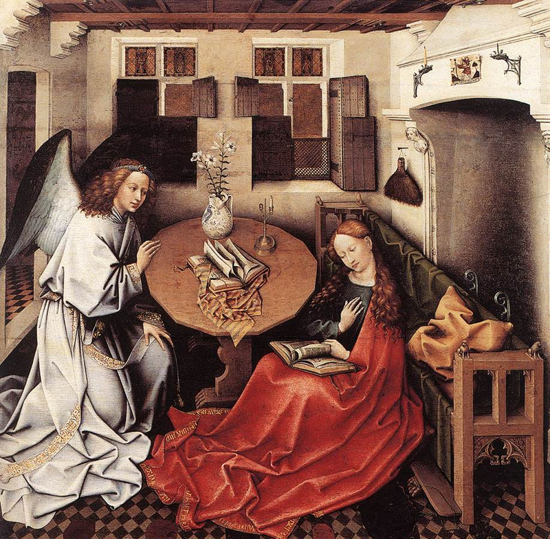The Annunciation - Master of Flemalle