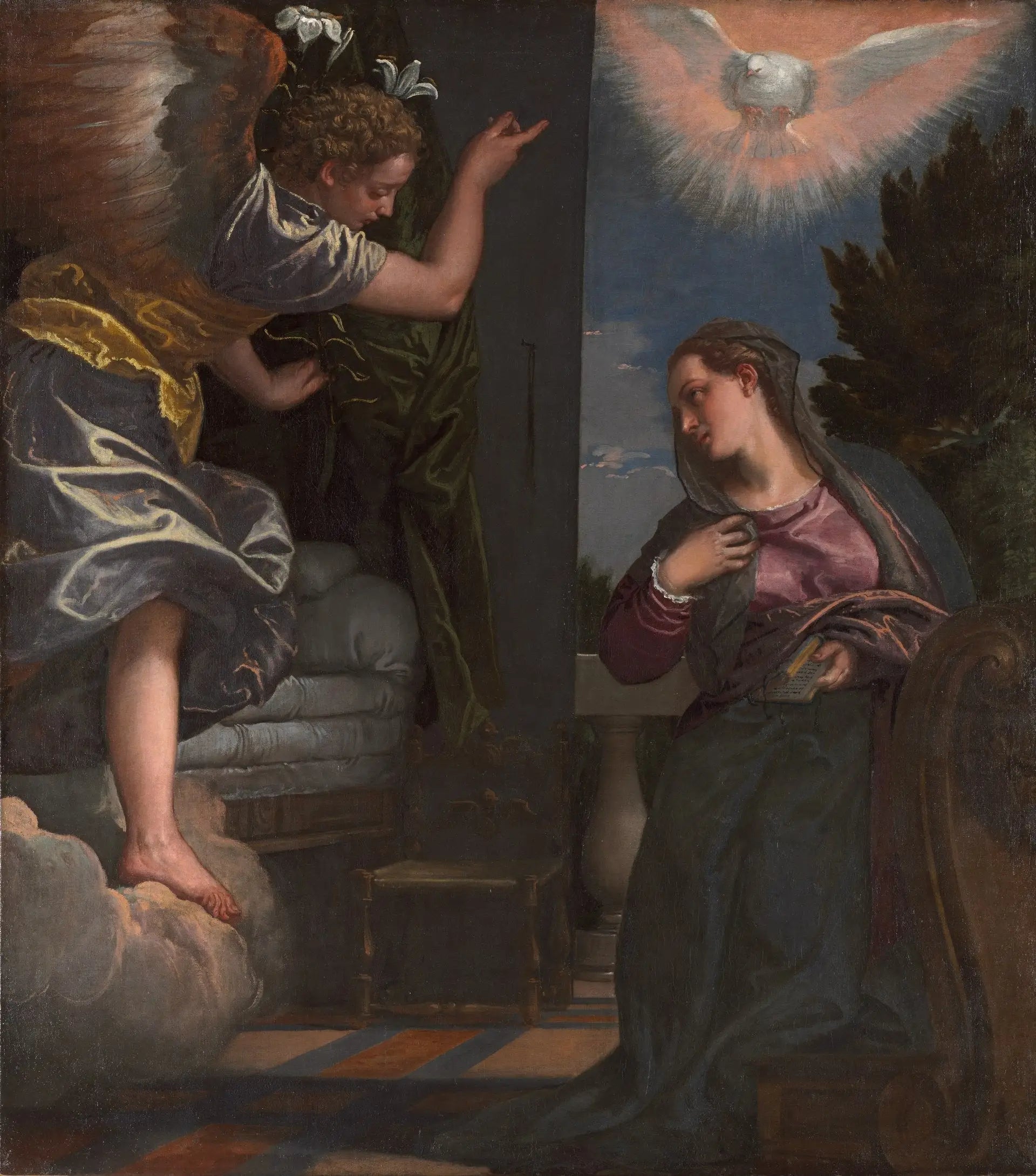 L’Annonciation - Paul Véronèse - Alpha Reproduction