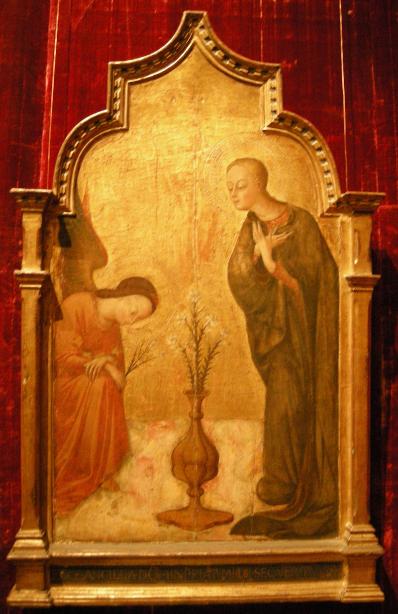 The Annunciation - Stefano di Giovanni (Sassetta)