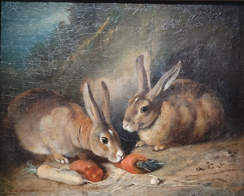 Rabbits - Rosa Bonheur