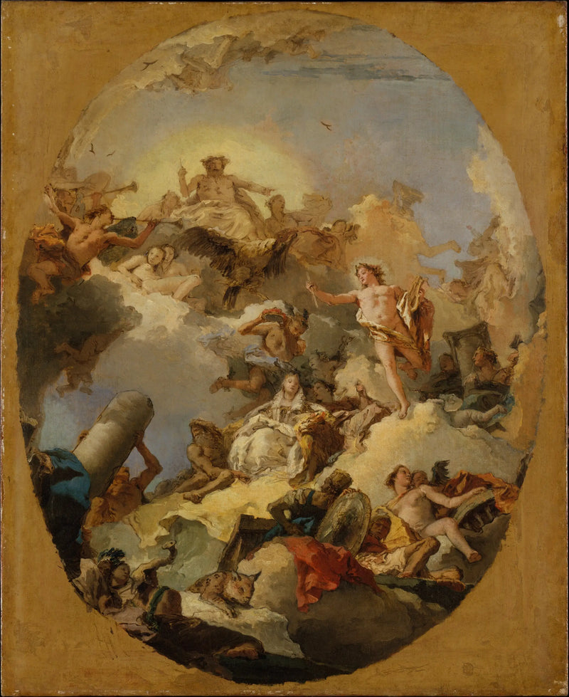 The Apotheosis of the Spanish Monarchy - Giovanni Battista Tiepolo