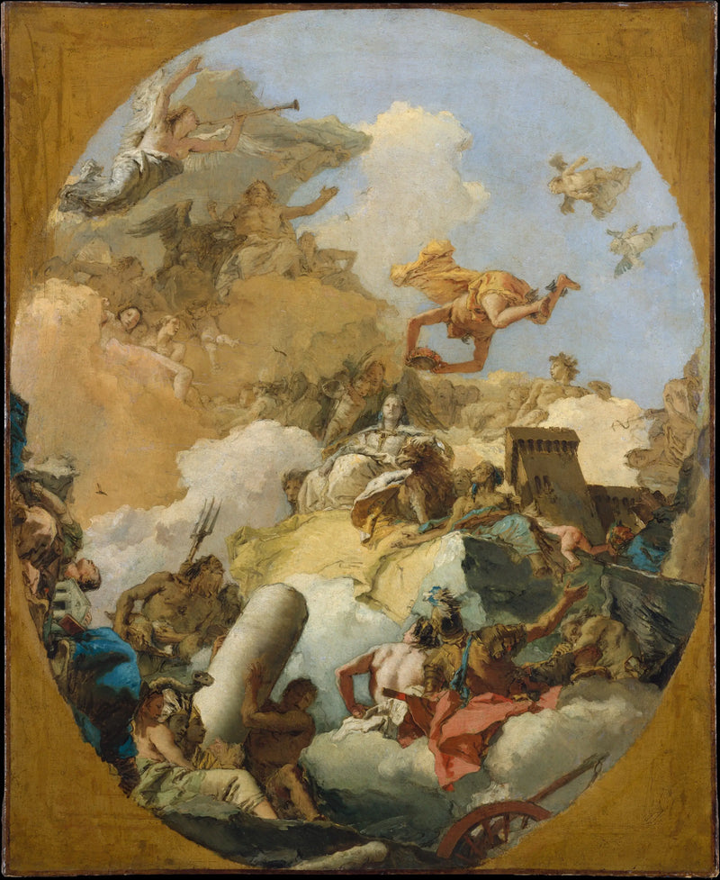 The Apotheosis of the Spanish Monarchy - Giovanni Battista Tiepolo