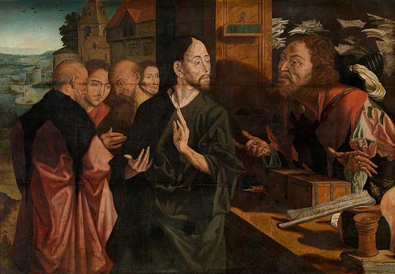 The Calling of Saint Matthew - Marinus van Reymerswale