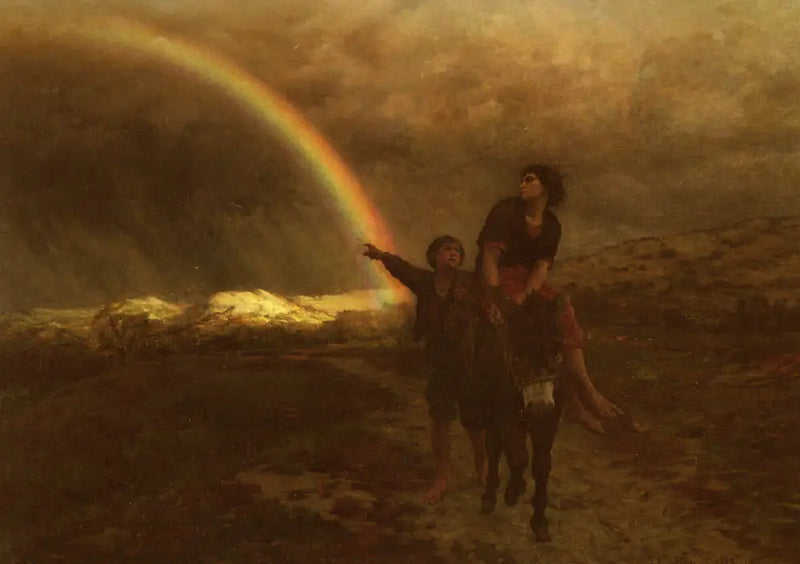 The Rainbow - Jules Breton