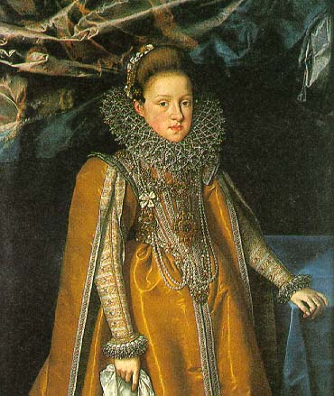 Archduchess Marie-Madeleine of Austria - Frans Pourbus the Younger