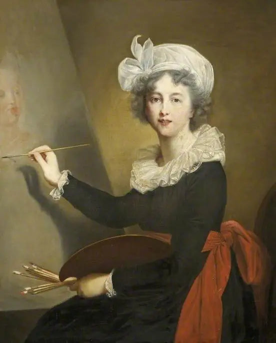 The Artist at Work (Self-Portrait) - Élisabeth Vigée Le Brun