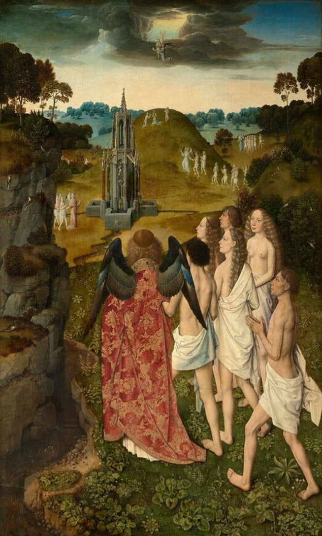 The Ascension of the Elect - Dirk Bouts