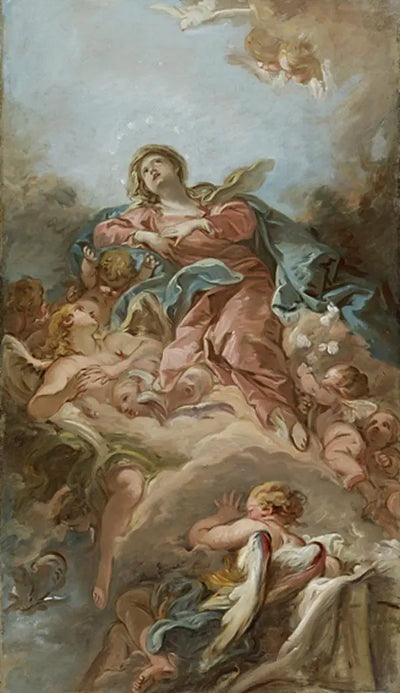 L’Assomption de la Vierge - François Boucher - Alpha Reproduction
