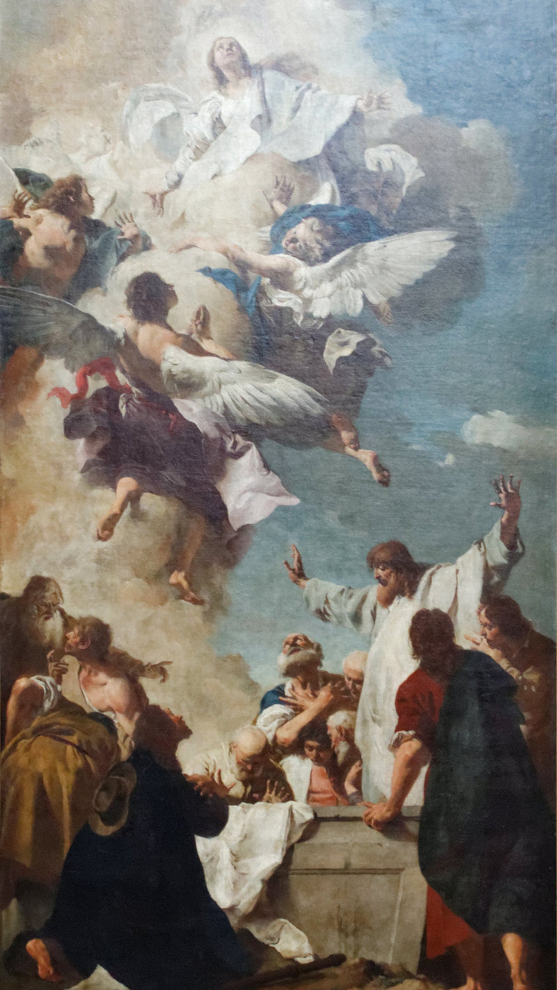 The Assumption of the Virgin - Giovanni Battista Piazzetta