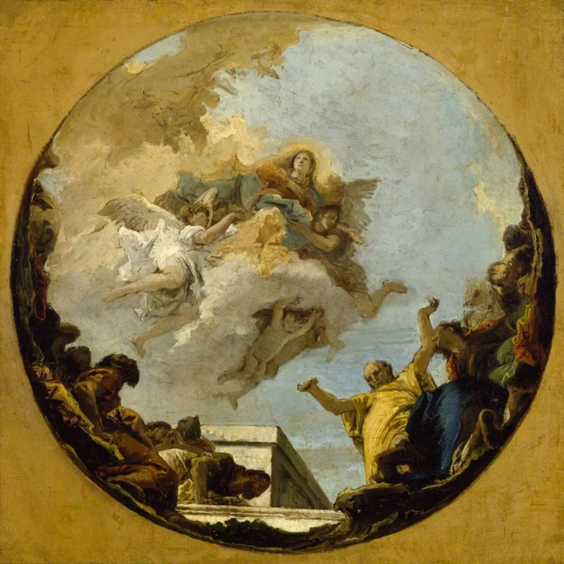 The Assumption of the Virgin - Giovanni Battista Tiepolo