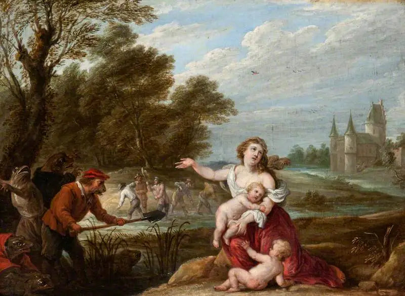 Latone and the Lycian Peasants - David Teniers the Younger