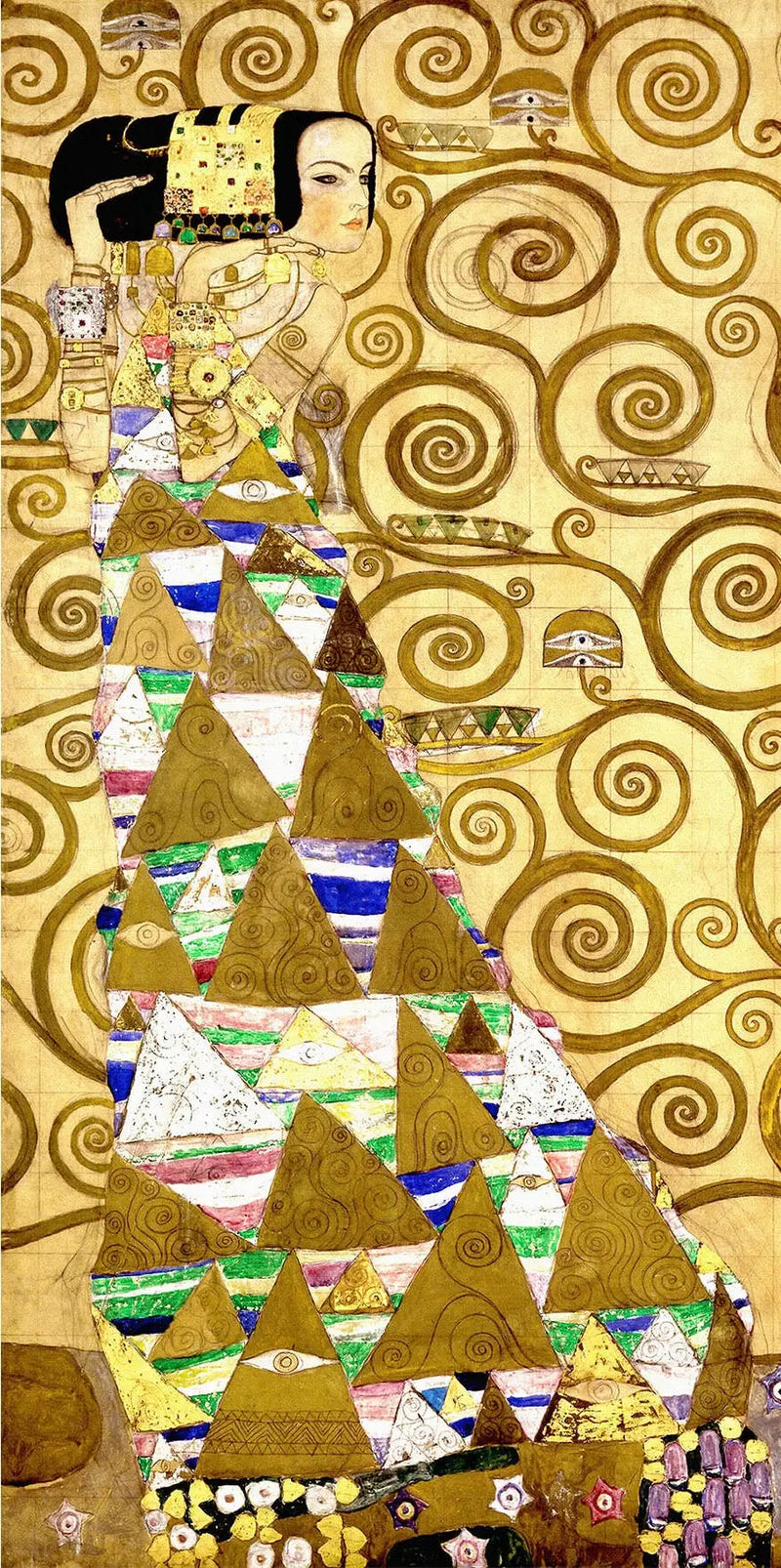 The Waiting - Gustav Klimt
