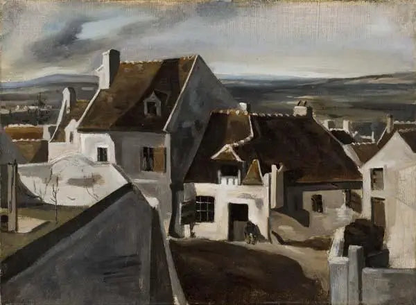 The Inn of Montigny-les-Cormeilles - Jean-Baptiste Camille Corot